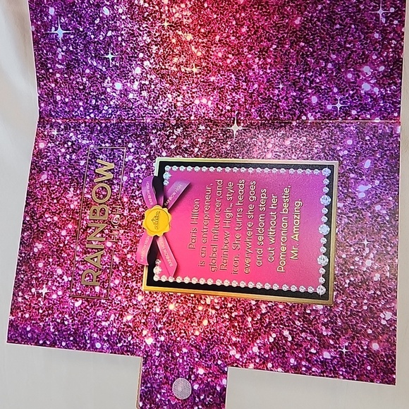 MAG Rainbow High Doll "PARIS HILTON" Fashion Doll Art Box Design Display Case - Picture 5 of 16